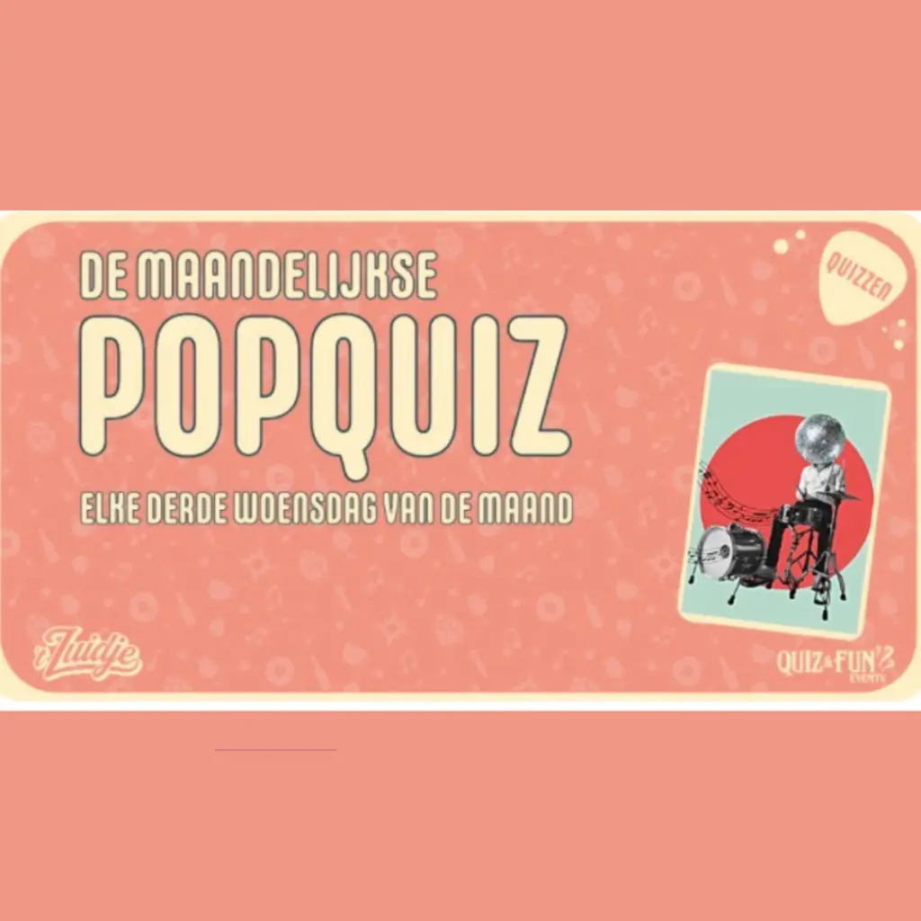 Maandelijkse popquiz